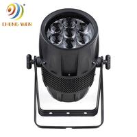 Projecteur PAR étanche IP65 7x40 W RGBW 4 en 1 Zoom LED PAR 64 pour mariage, fête, scène, DJ, discothèque