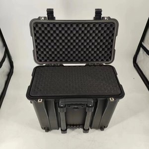 DPC093 fabrika fiyat su geçirmez sert plastik ekipman taşıma alet çantası tekerlekler ve çekme çubuğu ile - Product Image 6