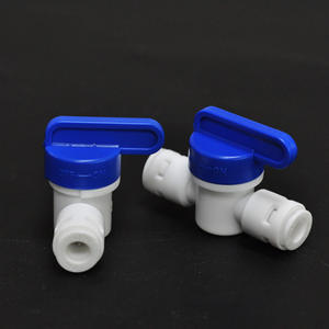 Conector para Purificador de Agua, Válvula de Bola Bidireccional de 14 mm de Diámetro de Tubería para Dispensador de Agua de Cocina con Función de Conexión Rápida - Product Image 2