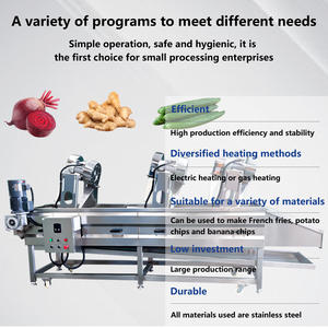 Ligne de production de nettoyage à bulles d'air à haute pression entièrement automatique pour climatiseurs commerciaux, sécheuse vibrante, lavage, séchage à l'air froid - Product Image 3