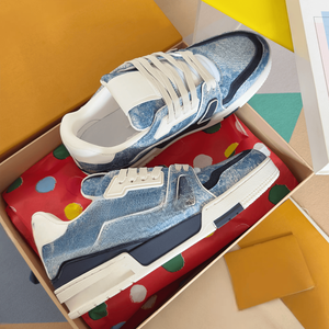 Chaussures de sport et de loisirs tendance, nouvelle collection, très vendues, confortables et respirantes, en tissu denim lavé à texture riche - Product Image 5