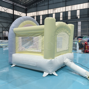 Casa gonfiabile di rimbalzo della casa di rimbalzo gonfiabile della casa di rimbalzo gonfiabile del castello tradizionale della capanna dello zucchero per i bambini - Product Image 4