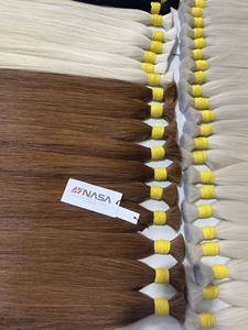 Extensión de cabello a granel de color naranja oscuro 100% virgen vietnamita de la empresa Nasa - Product Image 3