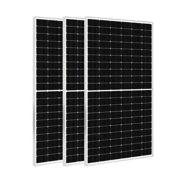 Hybrid Solar Inverter 2384x1303x35mm 620W-660W Monocrystalline Half Cell PERC All Black Bifacial 21.8% Efficient Solar Panel