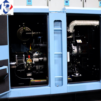 Groupe électrogène diesel silencieux 250kVA 300kVA 400kVA 500kVA avec moteur Cummins en option CE 50 60Hz ATS Hôpital Banque