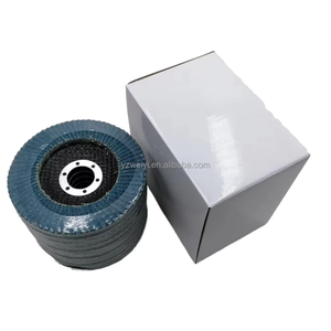 Disques à lamelles 7" x 7/8" T27, disques abrasifs en zircone industrielle pour la finition, le débavurage, l'élimination de la rouille avec grain 40/60/80/100/120 - Product Image 5