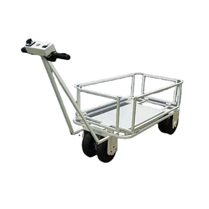 Elektrischer Handwagen 4-Rad-Metallfrachtwagen Garten wagen im Freien Kippwagen Hoch leistungs stahl fracht Elektro wagen Garten werkzeug <span class=keywords><strong>Ca</strong></span>. - Product Image 2