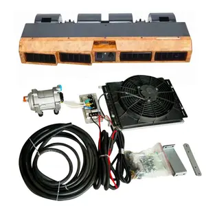 Kit elettrico ac mini condizionatore d'aria universale per carrelli elevatori auto 12v