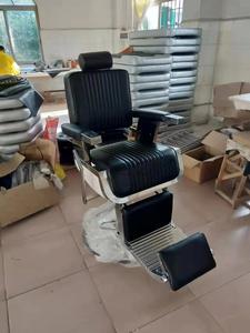 Ghế Cắt Tóc Màu Đen Mạ Crôm Giá Bán Pakistan Ghế Cắt Tóc Tựa Lưng Điều Chỉnh Được Ở Ấn Độ - Product Image 5