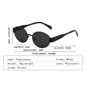 2024 nuovi <span class=keywords><strong>occhiali</strong></span> <span class=keywords><strong>da</strong></span> <span class=keywords><strong>sole</strong></span> ovali alla moda piccoli <span class=keywords><strong>occhiali</strong></span> <span class=keywords><strong>da</strong></span> <span class=keywords><strong>sole</strong></span> <span class=keywords><strong>rotondi</strong></span> in metallo <span class=keywords><strong>da</strong></span> uomo e <span class=keywords><strong>da</strong></span> <span class=keywords><strong>donna</strong></span> <span class=keywords><strong>occhiali</strong></span> <span class=keywords><strong>da</strong></span> <span class=keywords><strong>sole</strong></span> personalizzati polarizzati - Product Image 4