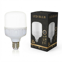 Bombilla LED de Alta Potencia y Calidad en Forma de T Grande, E27 E40, Bombilla LED de 5W 10W 15W 20W, Foco LED de 30W, Bombilla LED T