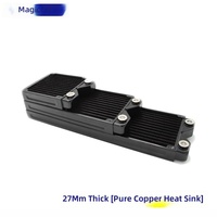 Radiador de Refrigeración Líquida para Computadora, Serie MCH-RAD G2 de 120 240 360, Bloque de Agua de Cobre de 27 mm de Espesor