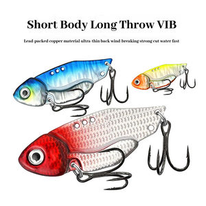 <span class=keywords><strong>Cobra</strong></span> VIB leurre métal appâts de pêche artificiels longue coulée avec crochet triple, pour Topmouth Culter Bass pièce de gros d'eau douce - Product Image 4
