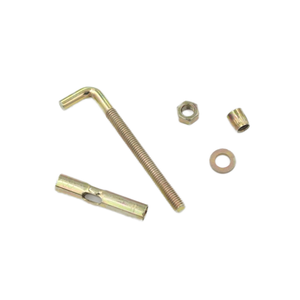 Thép carbon M6 L móc tay áo bu lông Neo nhúng nóng chiều dài tùy chỉnh mạ kẽm - Product Image 5