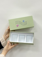Scatola di carta personalizzata rivestita riciclata in cartone a basso prezzo di fabbrica MOQ per profumata scatola regalo rigida