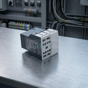โมดูลหน้าสัมผัสเสริม EATON DILM32-XHIC11 จำนวน 5 ชิ้น 2 ขั้ว I=16A 1 NO/1 NC หน้าสัมผัสแบบสกรูยึดด้านหน้า ผลิตในเยอรมนี - Product Image 2