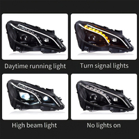 Nouveau phare LED pour Mercedes Benz Classe E W207 Coupé 2010-2017 12V Ensemble de phares de voiture État neuf