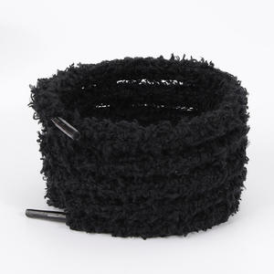 Accessoires de chaussures en gros de lacets unisexe polyvalent tendance créatif fait maison corde de <span class=keywords><strong>chaussure</strong></span> en peluche Ins mignon - Product Image 5