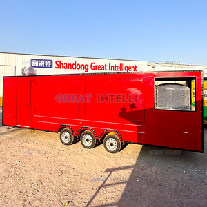 Camion de restauration mobile sur roues, cuisine préfabriquée, remorque alimentaire entièrement équipée à vendre aux États-Unis, pour la vente de snacks, hot-dogs et frites - Product Image 4