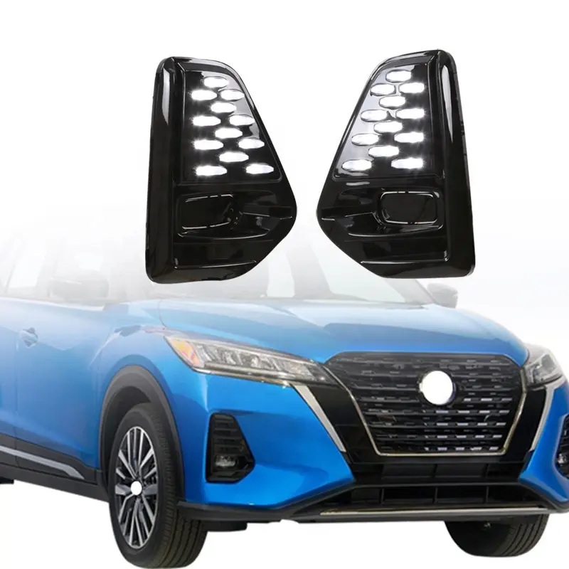 WZXD ไฟส่องตอนกลางวัน LED 2018 2019 2020,หลอดไฟเลี้ยวสำหรับ Nissan Kicks 2021