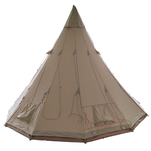 Lightweight <span class=keywords><strong>tipi</strong></span> tent canvas glamping indian teepee tents for sale - Product Image 5