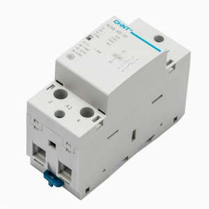 Chint magnético do contator 2polo modular 4p 20A 25amp 40a 63A 24V AC 220v 230V magnético NCH8 - Product Image 6