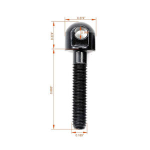 Kit de fixation pour sangle de fusil en acier et bois, 3 pièces, léger et durable, avec attaches et base pour accessoires de chasse en plein air - Product Image 5