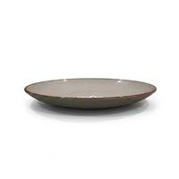 Assiettes en plastique RPET profondes et incassables pour restaurants, vente en gros