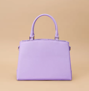 Bolso de hombro de gran capacidad y alta calidad para mujer, bolso de mano de cuero rosa, bonito y moderno. - Product Image 1