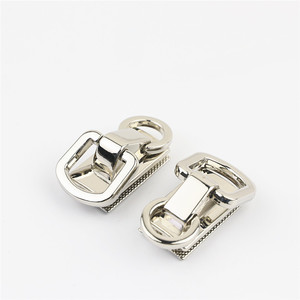Accessoires de fabrication métallique, anneau en <span class=keywords><strong>D</strong></span> en alliage, clip latéral pour sac, ancre, double anneaux en <span class=keywords><strong>D</strong></span>, connecteur de clip latéral, pince à double bord pour sac à main - Product Image 3