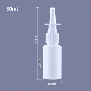 Professional Production Nasal Spray <b>Bottle</b> <b>10ml</b>-60ml Refillable Nasal Spray <b>Bottle</b> Plastic 20ml Nasal Spray <b>Bottle</b> - Product Image 5