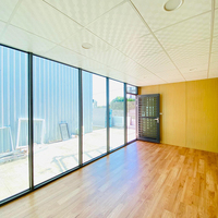 Maison conteneur modulaire préfabriquée 20 pieds 40 pieds, personnalisée, de luxe, mobile, moderne, en kit, installation rapide, pour appartement, hôtel, bureau