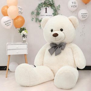 Hayat-boyutu 2m boyunda dev oyuncak ayı büyük boy yumuşak pamuk dolması hayvanlar doğum günü hediyesi çocuk kız arkadaşı eşi anneler günü - Product Image 5