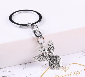 Móc Khóa Hình Thiên Thần Hộ Mệnh Tông Màu Vàng Bạc Phụ Kiện Móc Chìa Khóa Cho Nghệ Thuật Và Đồ Thủ Công Tự Làm Tiệc Tùng - Product Image 6