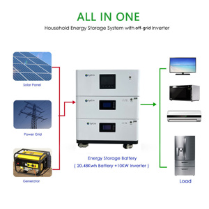 Hệ thống lưu trữ năng lượng tích hợp pin và biến tần 20kWh với pin Lithium-ion All in One ESS - Product Image 3