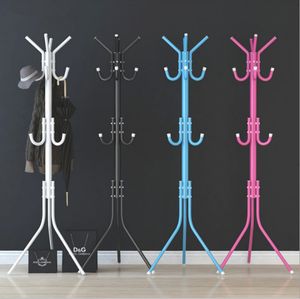 <span class=keywords><strong>Porte</strong></span>-vêtements multifonctionnel et minimaliste intégré du sol au plafond avec étagère <span class=keywords><strong>de</strong></span> rangement pour <span class=keywords><strong>porte</strong></span> et crochets - Product Image 4