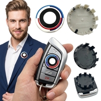 Cache-moyeux de roue de voiture 56mm 60mm 68mm pour BMW E87 E30 E36 E46 E90 E91 E92 F34 G20 E60 E61 G30 E34 E39 E83 Accessoires