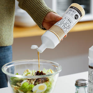 Bottiglia Squeeze in Plastica Bianca da 350ml per <span class=keywords><strong>Cucina</strong></span>, Contenitore Vuoto per Condimenti, Salsa, <span class=keywords><strong>Senape</strong></span>, Condimento per Insalata, Bottiglia Spray per Feste - Product Image 3