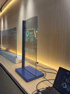 30 inch trong suốt Màn hình OLED màn hình kỹ thuật số biển hiển thị đứng trong suốt Máy tính để bàn quảng cáo Màn hình <span class=keywords><strong>LCD</strong></span> - Product Image 2