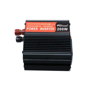 อินเวอร์เตอร์พลังงานแสงอาทิตย์200W DC เป็น AC 12V 220V ซ็อกเก็ต<span class=keywords><strong>สี</strong></span><span class=keywords><strong>ดำ</strong></span> USB ดัดแปลงจากอุตสาหกรรม - Product Image 5