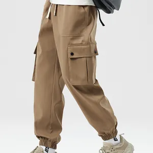 Nouveau design de pantalon cargo personnalisé avec logo personnalisé de haute qualité pour hommes pantalon de style fantaisie