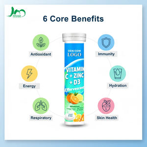 Vitamina <span class=keywords><strong>C</strong></span> Effervescente Personalizzabile ODM - Dosaggio 500mg/1000mg e Gusti alla Frutta Opzionali - Product Image 4