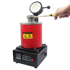 Mini <span class=keywords><strong>four</strong></span> de <span class=keywords><strong>fusion</strong></span> à induction numérique électrique en métal argenté de 1/2/3 kg pour la <span class=keywords><strong>fusion</strong></span> de bijoux et l'or - Product Image 4