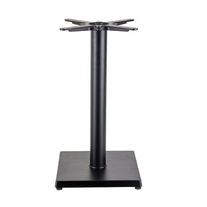 ارتفاع قابل للتعديل قطب واحد أسود اللون الركيزة الجدول قاعدة 75x7 5 سنتيمتر طاولة طعام حزب - Product Image 2