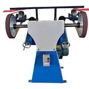 Lijadora de Banda de Doble Estación para Piezas de Forma Especial, con Banda Horizontal para Fundición y Forja - Product Image 2