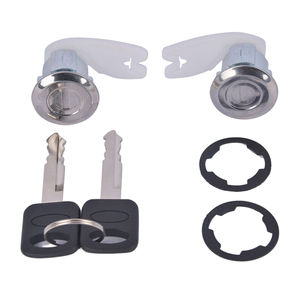 <b>Lock</b> Cylinder Set For Ford Ignition F4TZ1522050B F3UZ1522050D 2 <b>Keys</b> Cylindrical <b>Lock</b> Replacement Part - Product Image 4