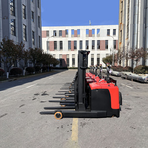 Carrello Elevatore Elettrico a Braccio Telescopico <span class=keywords><strong>per</strong></span> Corridoi Stretti, a Batteria, <span class=keywords><strong>per</strong></span> Stoccaggio in Magazzini con Scaffalature Alte - Direttamente dalla Fabbrica - Product Image 1