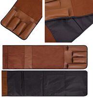 Organisateur de repose-bras de canapé en cuir antidérapant avec support pour télécommande, sac de rangement pliable écologique pour salon