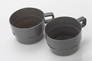 Portable En <span class=keywords><strong>Plastique</strong></span> Isolé Thermo-fiole Thermos <span class=keywords><strong>Sous</strong></span> Vide avec <span class=keywords><strong>Verre</strong></span> à l'intérieur - Product Image 5