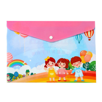 Carpeta de Archivo Personalizada Impermeable para Documentos A4 con Botón a Presión, Artículos de Papelería Nuevos para Oficina, Productos de Archivo de Material Plástico PP